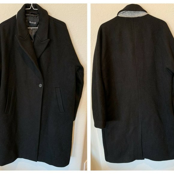 MADEWELL Atlas Cocoon Coat (12) - Picture 5 of 7